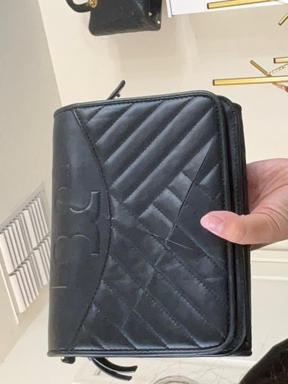 5. Tory Burch slashed slashed sold as is Desc in live no cancel/returns
